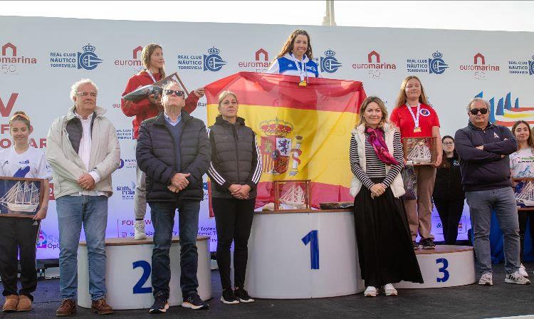 Europe class European Championship at Torrevieja final day photo copyright Pep Portas / RCN Torrevieja taken at Real Club Nautico Torrevieja and featuring the Europe class