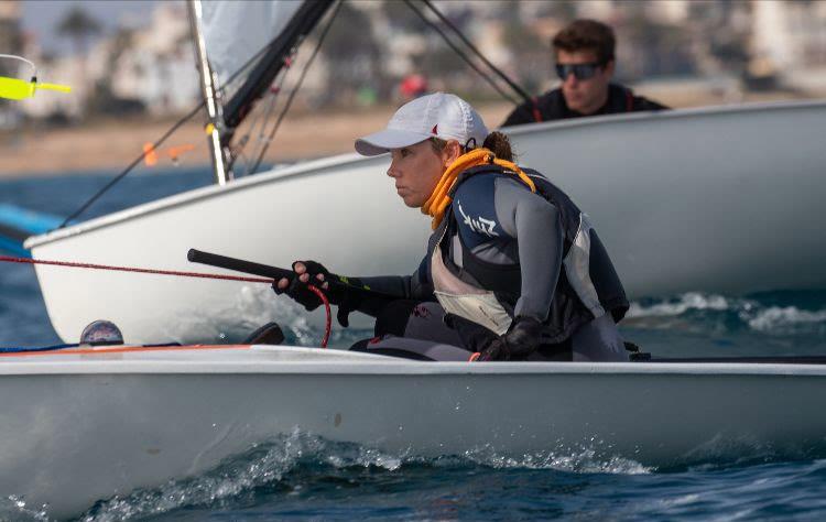 Europe class European Championship at Torrevieja final day photo copyright Pep Portas / RCN Torrevieja taken at Real Club Nautico Torrevieja and featuring the Europe class