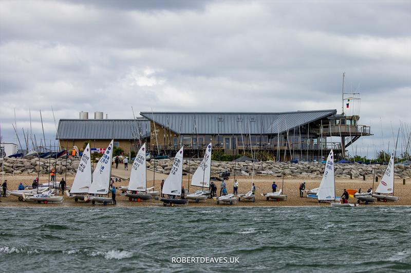 Europe UK Nationals at Hayling Island Day 1 photo copyright Robert Deaves / www.robertdeaves.uk taken at Hayling Island Sailing Club and featuring the Europe class