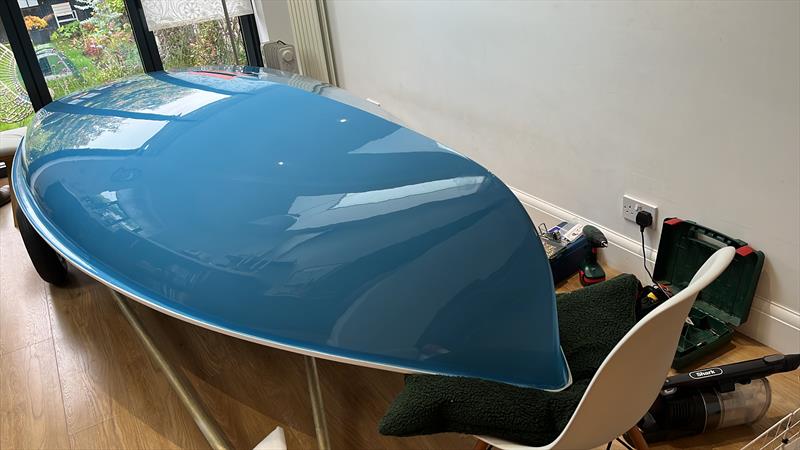 The restored Europe class dinghy GBR 289 - photo © Ben Tudor