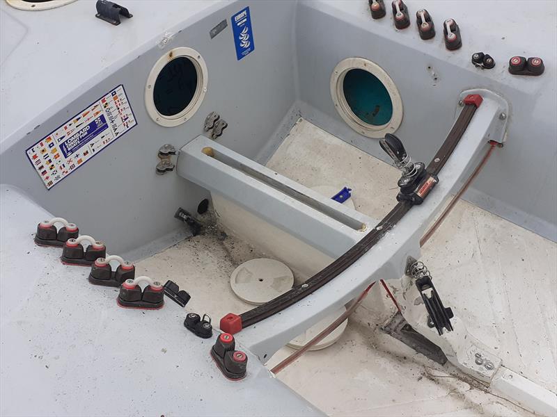 Europe class dinghy GBR 289 before restoration photo copyright Craig Evans taken at RYA Dinghy Show and featuring the Europe class