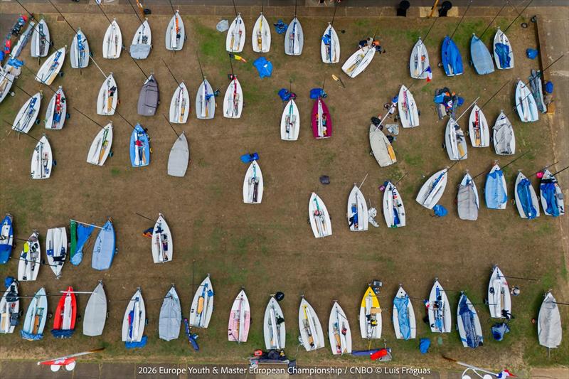 Europe class European Championship at Biscarrosse photo copyright Luis Fràguas / CNBO taken at Centre Nautique Biscarrosse Olympique and featuring the Europe class