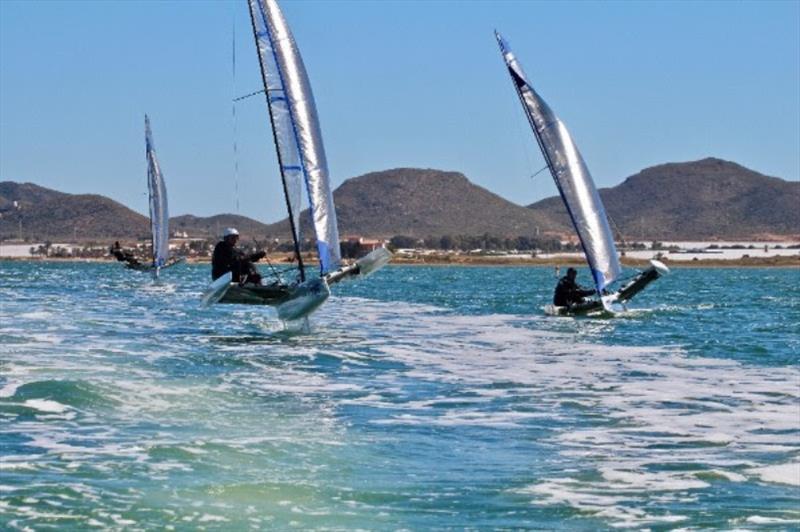 International F101 World Hampionships - Day 1 photo copyright Foiling World taken at  and featuring the F101 class