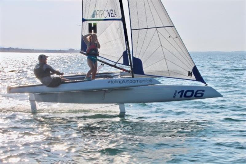 F101 fleet photo copyright Foiling World taken at  and featuring the F101 class
