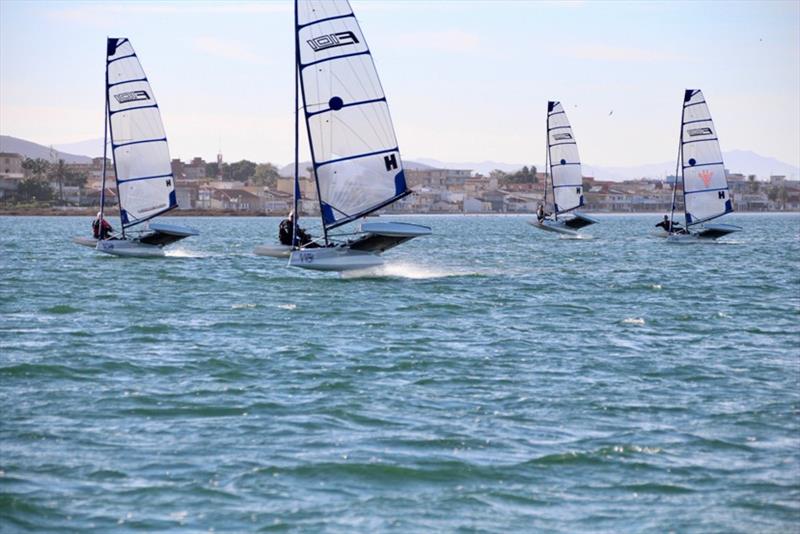 F101 fleet photo copyright Foiling World taken at  and featuring the F101 class