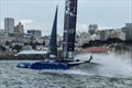 USA SailGP Team helmed by Jimmy Spithill on Race Day 2 of San Francisco SailGP, Season 2 © Ricardo Pinto for SailGP