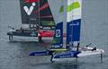 Race Day 2 of the Rolex Switzerland Sail Grand Prix - Geneva, Switzerland - September 21, 2025 © Samo Vidic for SailGP