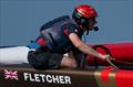 Dylan Fletcher, Emirates GBR Driver said the team would go `hell for leather` 