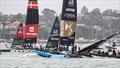 Wingsail collapses - Black Foils - Day 1 of ITM NZ SailGP - Auckland - February 14, 2026