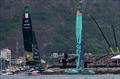 United States SailGP Team and DS Automobiles SailGP Team France  Race Day 1 - ENEL Rio Sail Grand Prix in Rio de Janeiro, Brazil. - April 11,2026 &copy; Jason Ludlow/SailGP