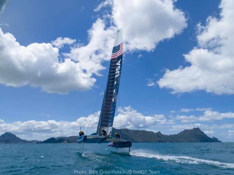 SailGP trials of the supercharged F50 boats - photo © Sam Greenfield / AUS SailGP Team