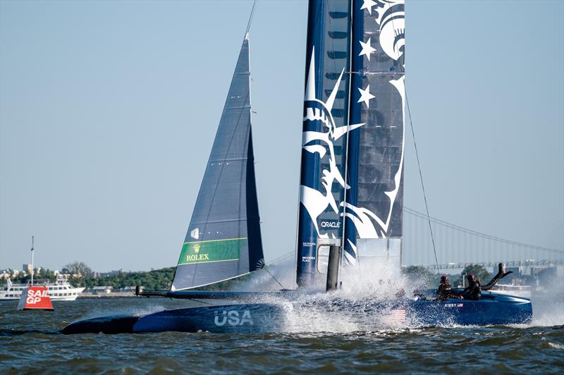 New York SailGP day 1 - photo © Drew Malcolm / SailGP