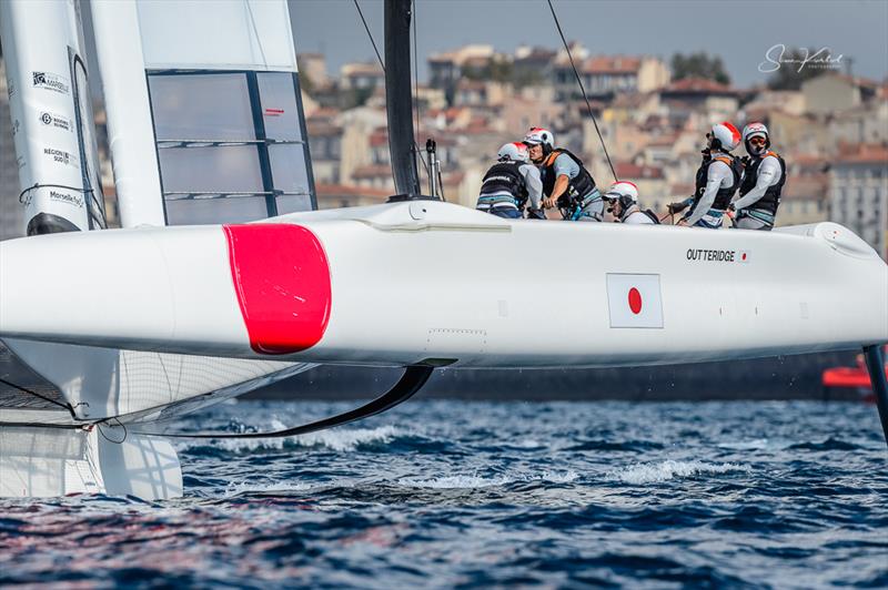 Marseille SailGP Season 1 Grand Final practice day photo copyright Sam Kurtul / www.worldofthelens.co.uk taken at  and featuring the F50 class