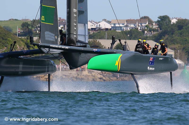 Day 2 at Great Britain SailGP (Event 3, Season 2) in Plymouth - photo © Ingrid Abery / www.ingridabery.com