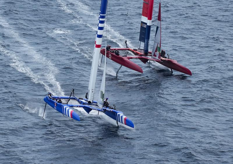 France Sail Grand Prix practice day photo copyright Thomas Lovelock for SailGP taken at  and featuring the F50 class