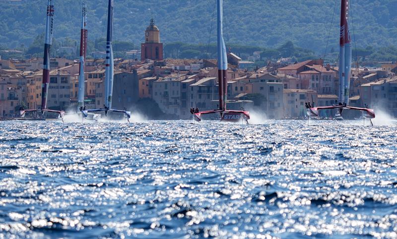 France Sail Grand Prix day 1 photo copyright Bob Martin for SailGP taken at  and featuring the F50 class