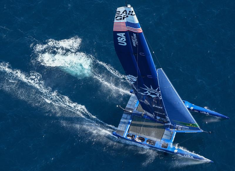 U.S. SailGP Team finish 2nd in the France Sail Grand Prix photo copyright Thomas Lovelock for SailGP taken at  and featuring the F50 class