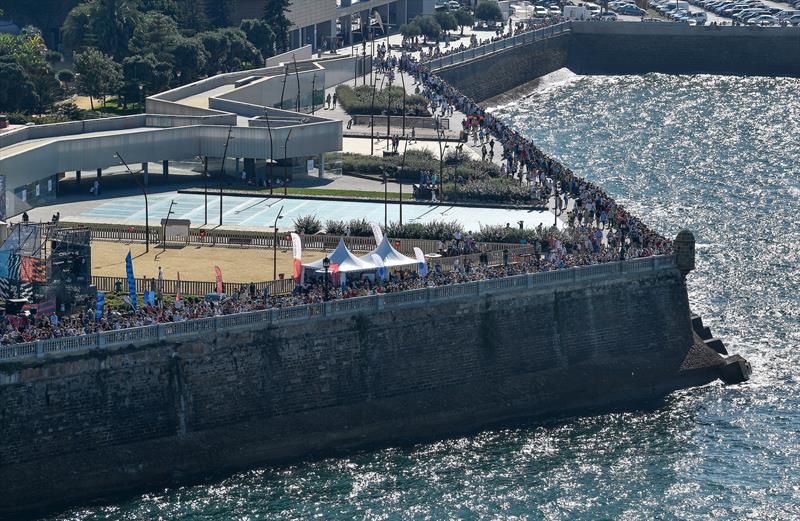 Race Day 1 at the Spain Sail Grand Prix - photo © Ricardo Pinto for SailGP