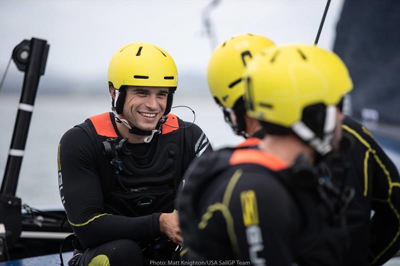 USA SailGP Team training off Whangarei, Northland, New Zealand - photo © Matt Knighton /USA SailGP Team