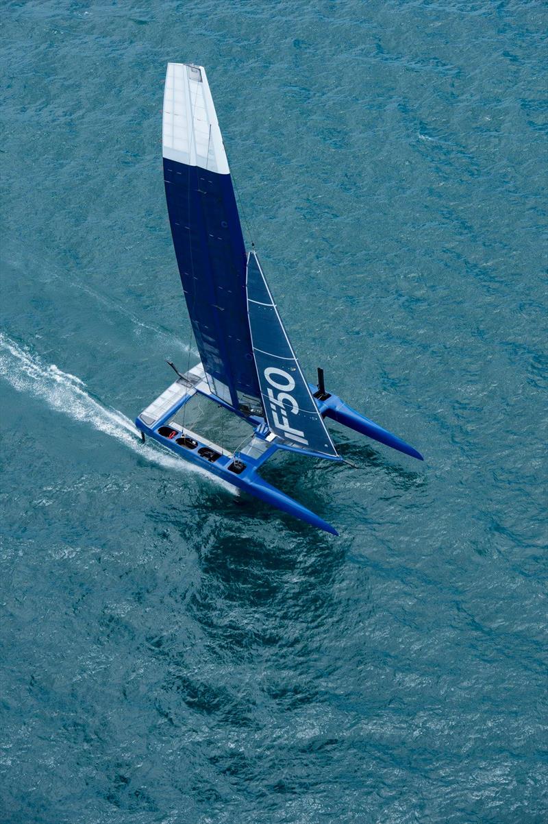 The newly announced China SailGP training off Whangarei in the F50 photo copyright China SailGP taken at  and featuring the F50 class