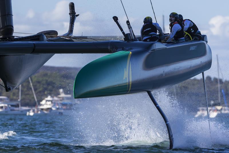 Team Australia in full flight - photo © Andrea Francolini