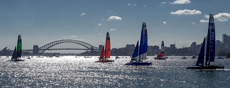 Thank you Sydney! - 2019 Sail GP Championship Sydney photo copyright Crosbie Lorimer taken at Royal Sydney Yacht Squadron and featuring the F50 class