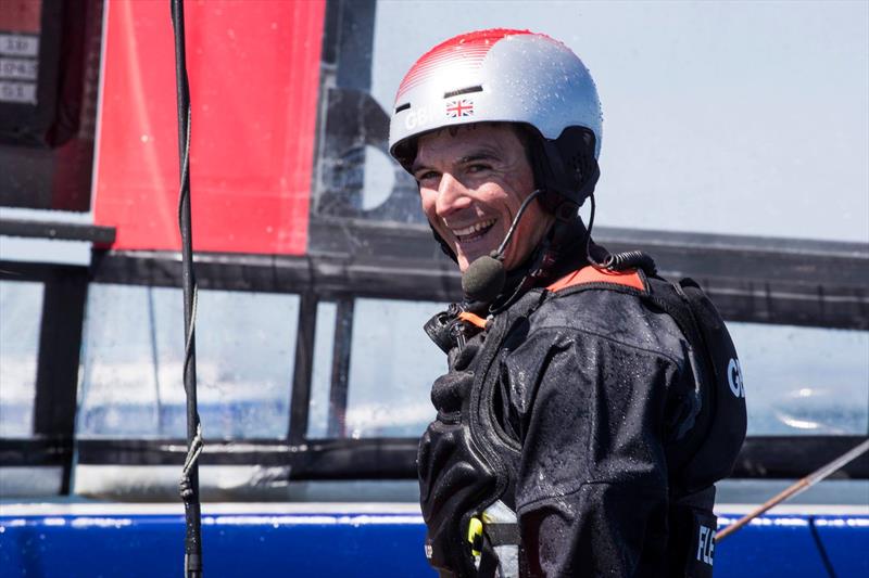 Great Britain SailGP Team prepares for launch on San Francisco Bay ahead of the second round of SailGP on May 4-5 photo copyright Lloyd Images taken at Golden Gate Yacht Club and featuring the F50 class