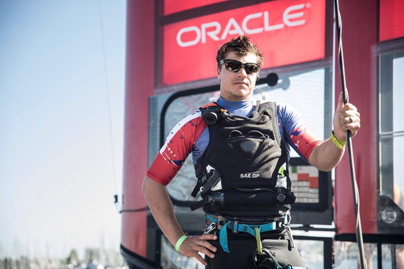 Great Britain SailGP Team prepares for launch on San Francisco Bay ahead of the second round of SailGP on May 4-5 photo copyright Lloyd Images taken at Golden Gate Yacht Club and featuring the F50 class