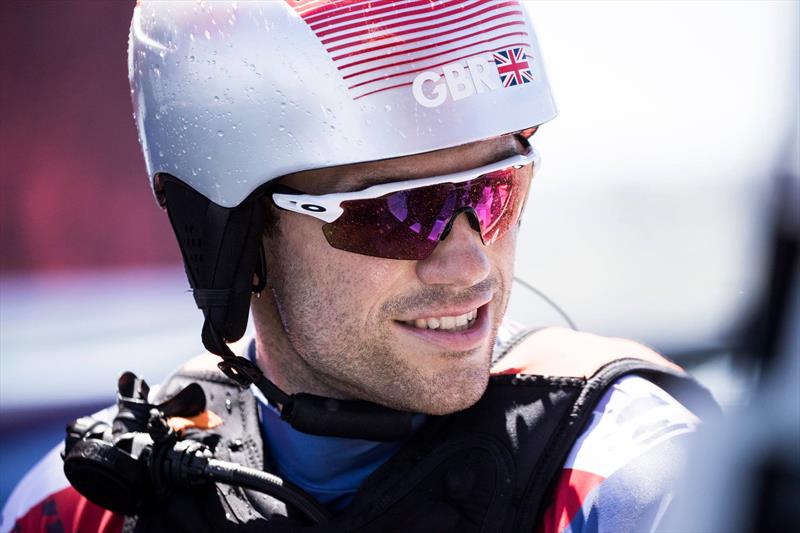 Great Britain SailGP Team prepares for launch on San Francisco Bay ahead of the second round of SailGP on May 4-5 photo copyright Lloyd Images taken at Golden Gate Yacht Club and featuring the F50 class