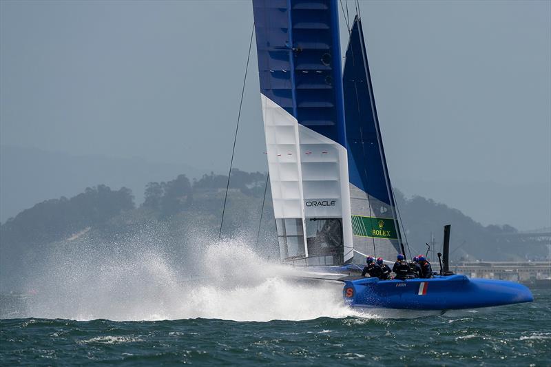 Practice race day, Event 2, Season 1 SailGP event in San Francisco, California, - photo © Chris Cameron for SailGP