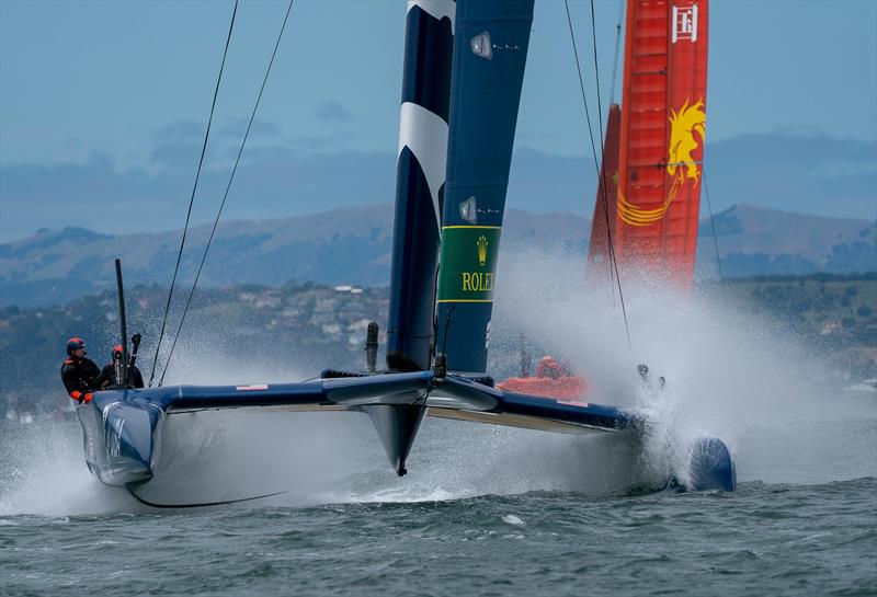 United States SailGP Team skippered by Rome Kirby. Race Day 2 Event 2 Season 1 SailGP event in San Francisco - photo © Bob Martin for SailGP