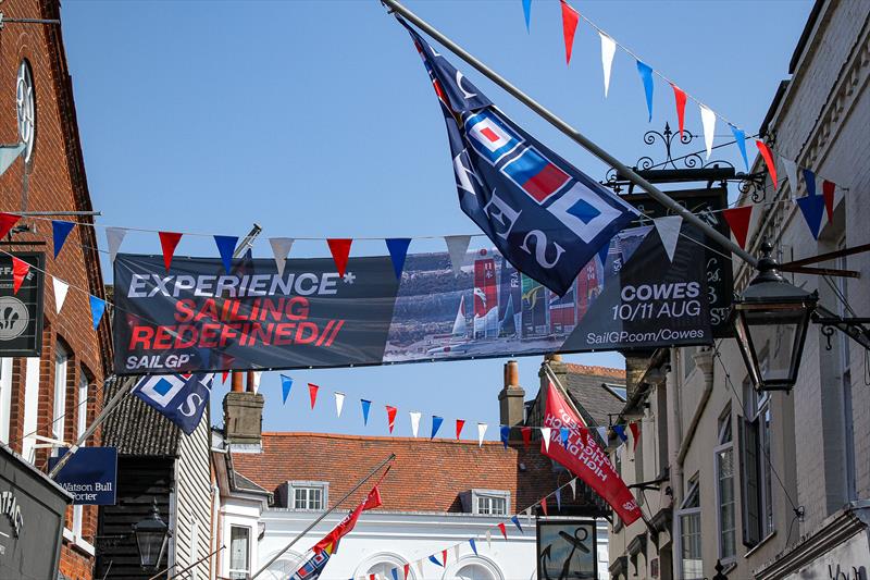 SailGP comes to Cowes, Isle of Wight - August 10-11, 2019 photo copyright Richard Gladwell taken at  and featuring the F50 class