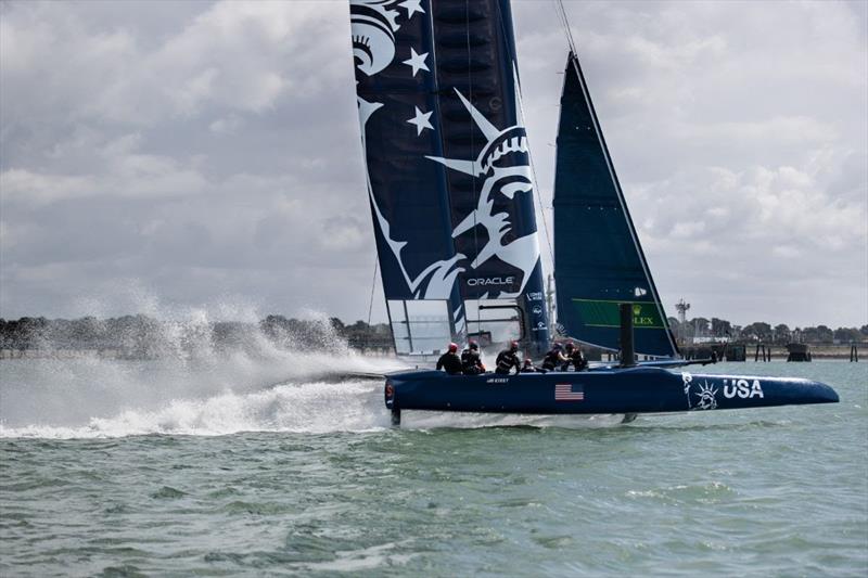 U.S. SailGP Team - Cowes SailGP photo copyright Matt Knighton for SailGP taken at  and featuring the F50 class