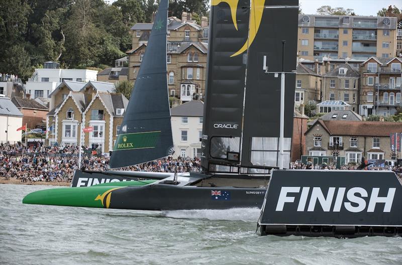 Series winner Team Australia - SailGP Cowes, August 10-11, 2019  photo copyright Chris Cameron / SailGP taken at  and featuring the F50 class