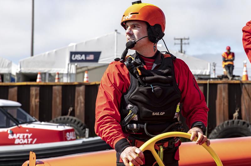 Phil Robertson - Skipper of Team CHN in the SailGP photo copyright Team China/SailGP taken at Royal Sydney Yacht Squadron and featuring the F50 class