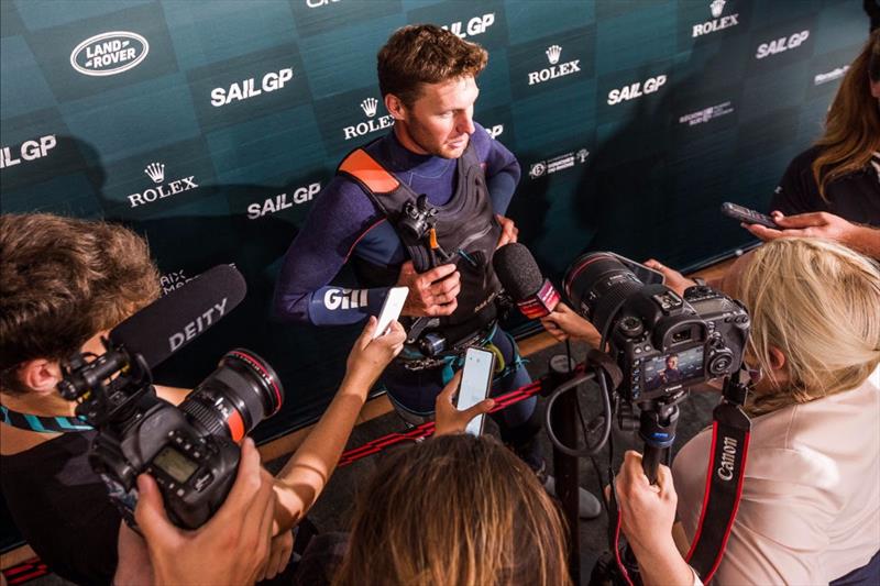 U.S. SailGP Team at Marseille SailGP Season 1 Grand Final  photo copyright Matt Knighton for SailGP taken at  and featuring the F50 class