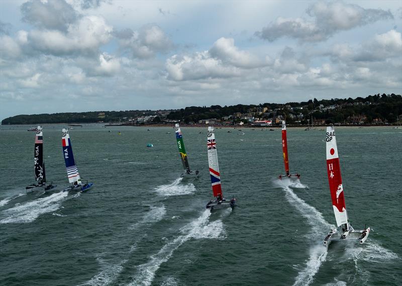 Australia won all three races  in Cowes SailGP photo copyright Thomas Lovelock/SailGP taken at Cowes Yacht Club and featuring the F50 class