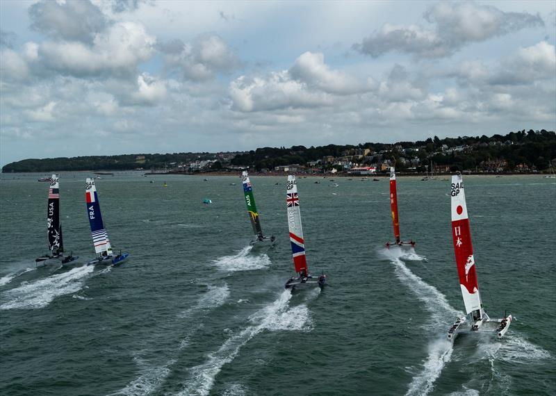 Australia won all three races  in Cowes SailGP - photo © Thomas Lovelock/SailGP