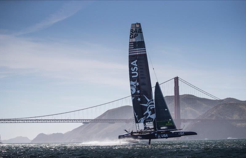 U.S. SailGP Team photo copyright Mark Lloyd for SailGP taken at  and featuring the F50 class