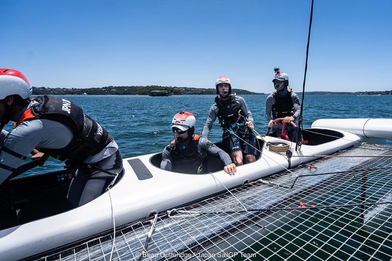 Japan SailGP Team photo copyright Beau Outteridge taken at  and featuring the F50 class