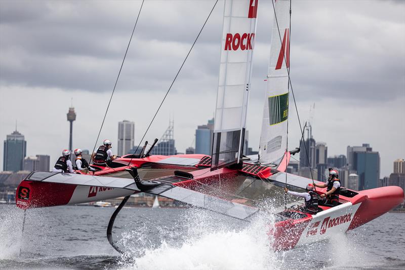 Launch Control - Sydney SailGP, training for Event One on Sydney Harbour of Season Two. - photo © Brian Carlin / SailGP / SailGPDenmark