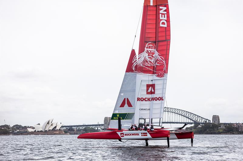 Just right - Denmark SailGP Team - photo © Brian Carlin / SailGP / SailGPDenmark