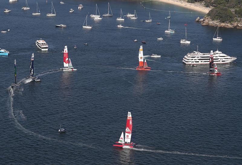 Day 1 of Sydney SailGP - photo © David Gray for SailGP