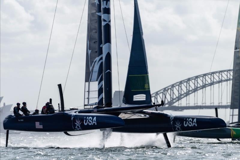 U.S. SailGP Team - Sydney SailGP, day 1 - photo © Drew Malcolm for SailGP