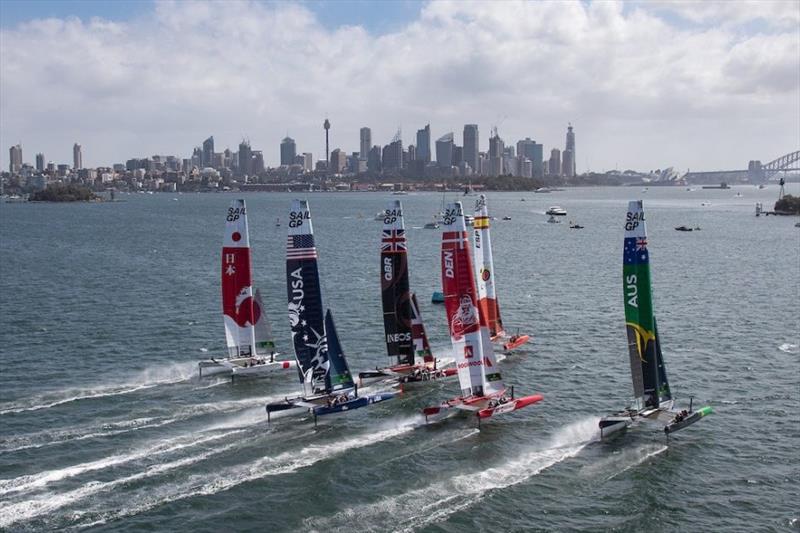Doyle Sails will supply the fleet of F50s with sails for the next three seasons - SailGP Sydney - 2020 photo copyright Doyle Sails taken at  and featuring the F50 class