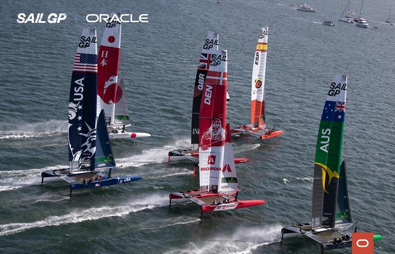 SailGP launches second season with Oracle Cloud Technologies photo copyright SailGP taken at  and featuring the F50 class