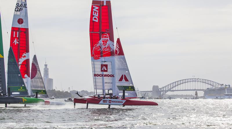 2020 SailGP in Sydney - it's all about the speed with the F50s photo copyright John Curnow taken at Royal Sydney Yacht Squadron and featuring the F50 class