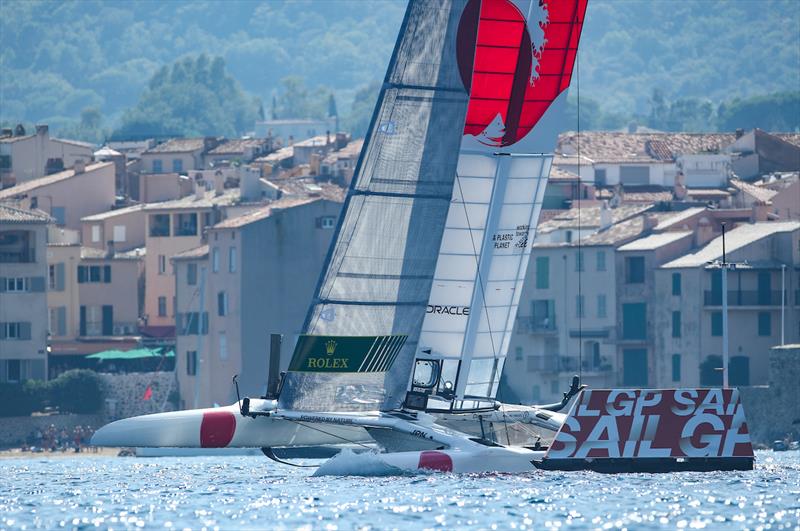 Japan SailGP Team helmed by Nathan Outterridge win France SailGP photo copyright Ian Roman for SailGP taken at  and featuring the F50 class