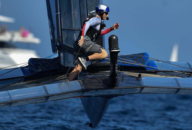 USA SailGP Team helmed by Jimmy Spithill on Race Day 2. France SailGP - photo © Ricardo Pinto for SailGP