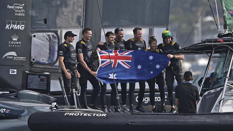 Team Australia takes out SailGP Sydney - photo © Bow Caddy Media/Crosbie Lorimer